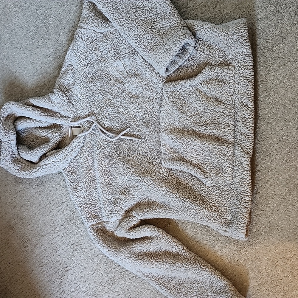 H&M Beige Teddy Jacket